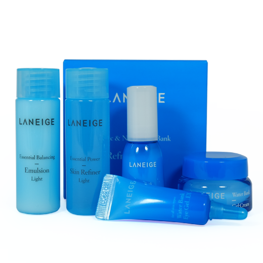 Laneige Basic & New Water Bank Refreshing Kit.