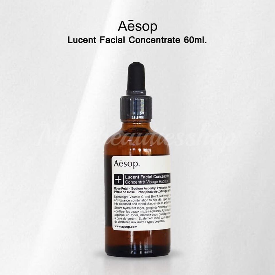 Aesop Lucent Facial Concentrate 60ml.